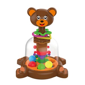 Push &#38; Spin bear Toy